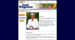 Desktop Screenshot of jeanwagenius.org